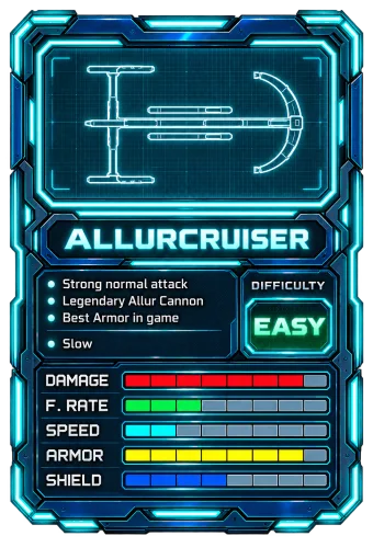 Allurcruiser ship art