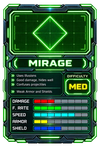 Mirage ship art